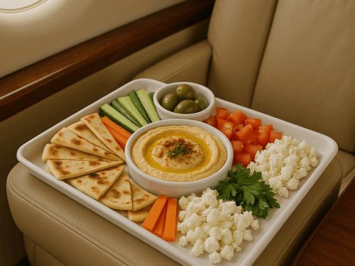 Mediterranean Hummus & Pita Tray