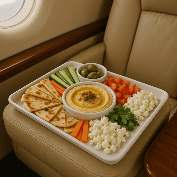 Mediterranean Hummus & Pita Tray
